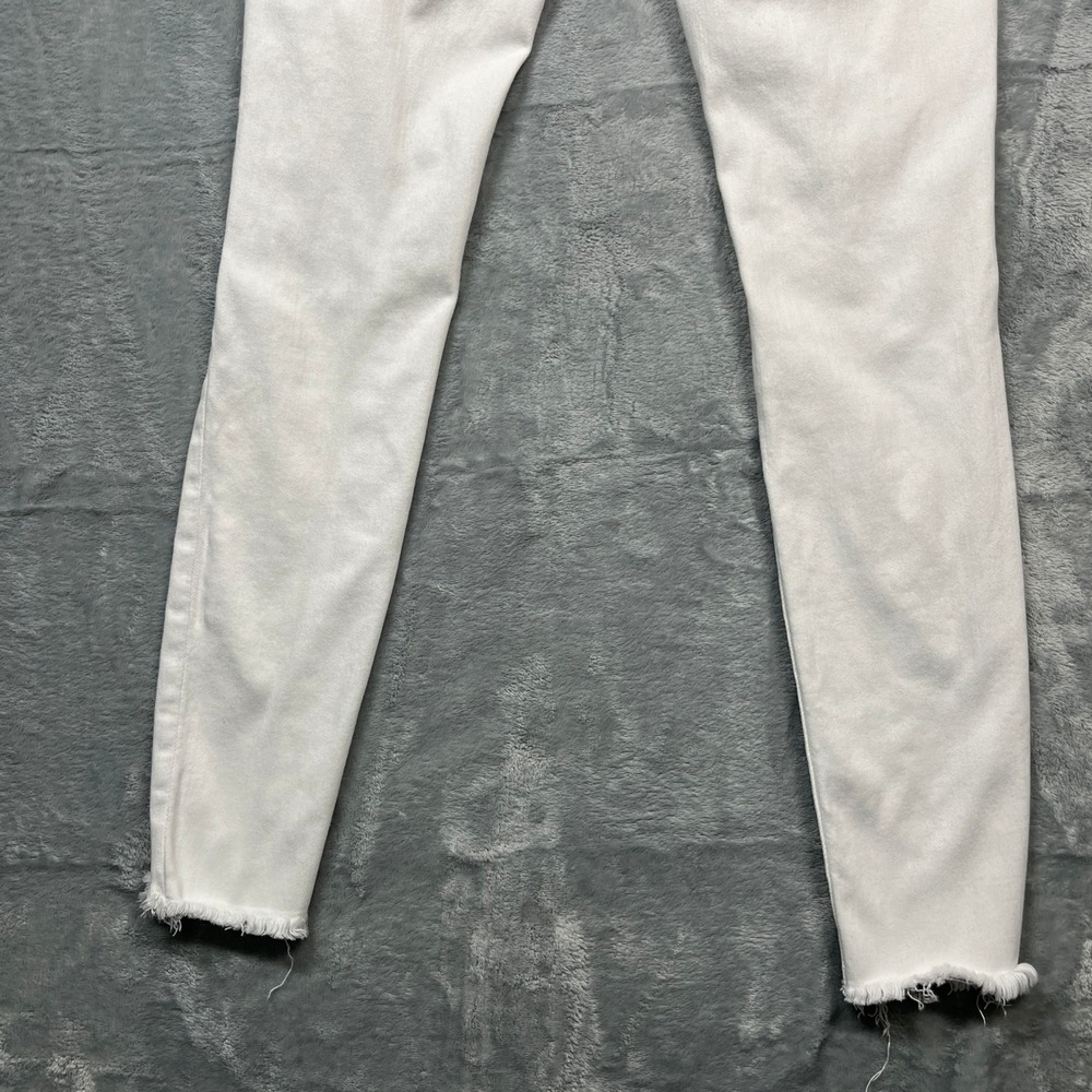 American Eagle Jegging Womens White Distressed Hi-Rise Next Level Stretch 0 - Picture 9 of 16